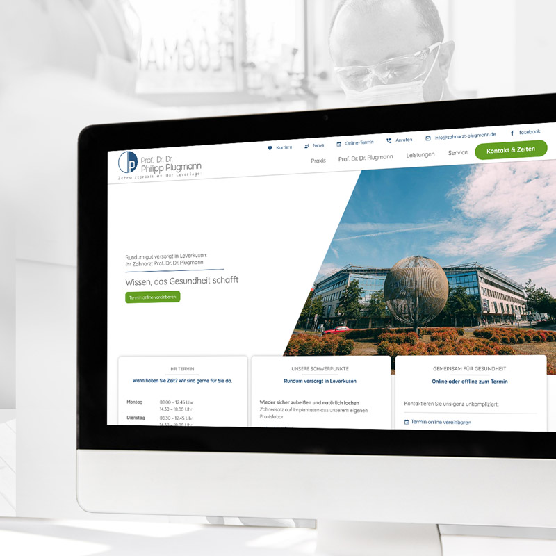 praxismarketing-website-parsmedia-zahnarzt-plugmann-leverkusen